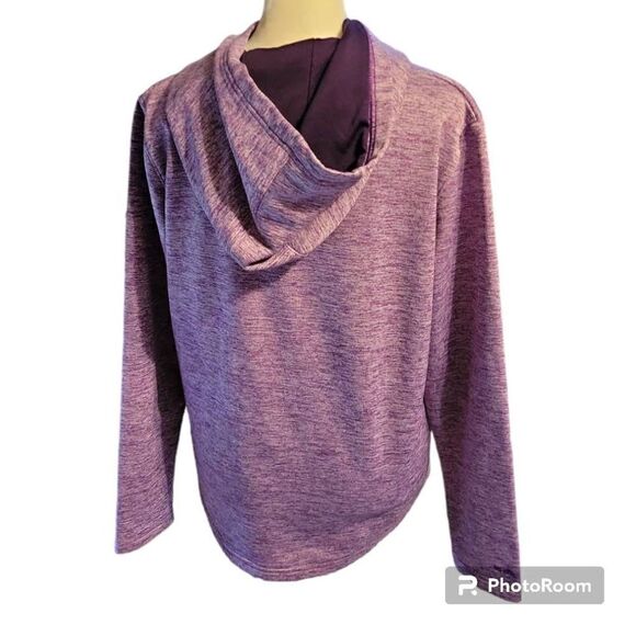 Under Armour Big Logo Purple Women's Hoodie Size Small - Picture 3 of 5